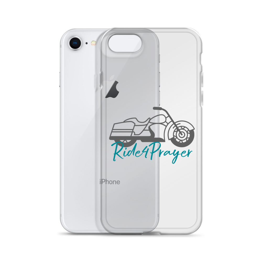 Ride4Prayer Motorcycle Clear Case for iPhone®
