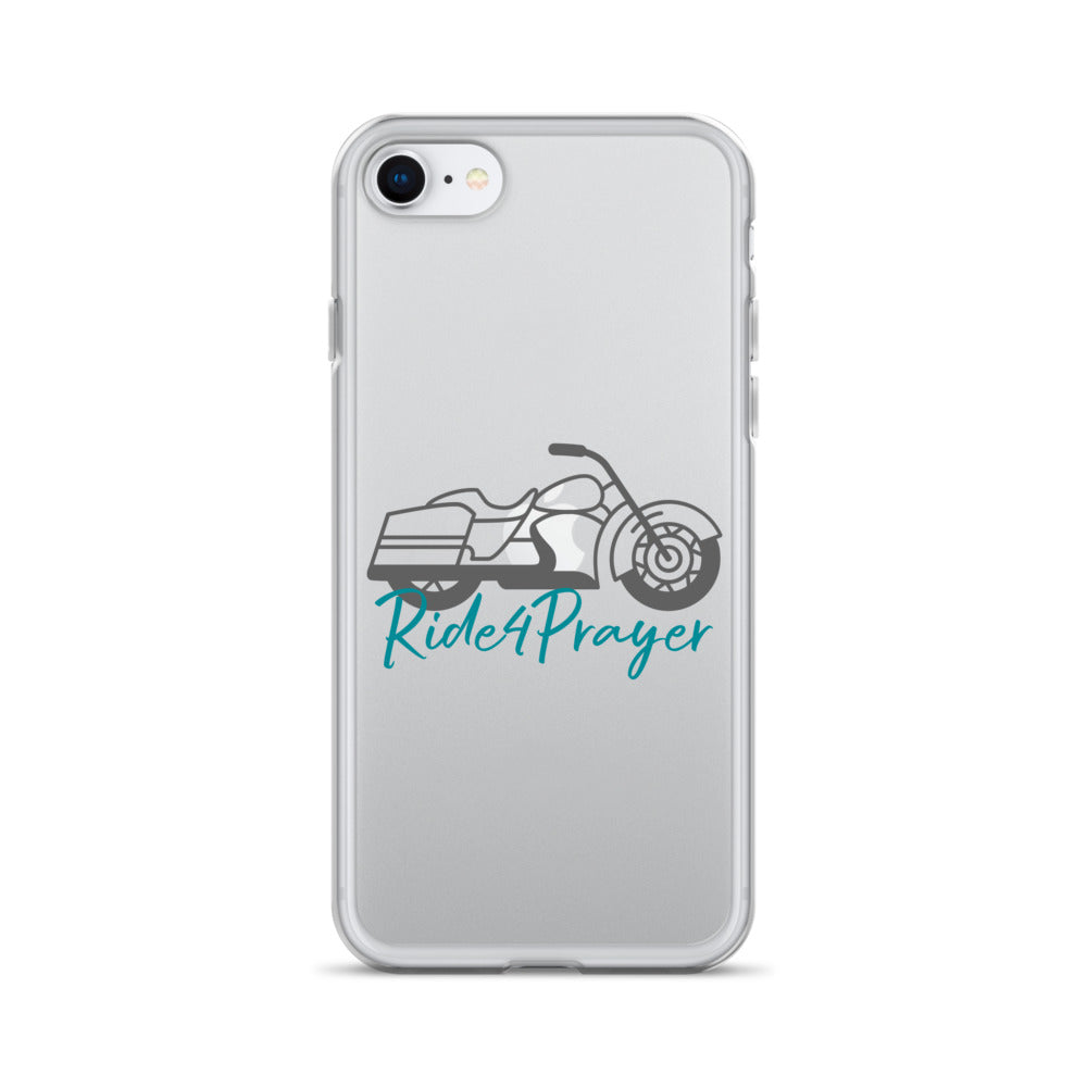 Ride4Prayer Motorcycle Clear Case for iPhone®