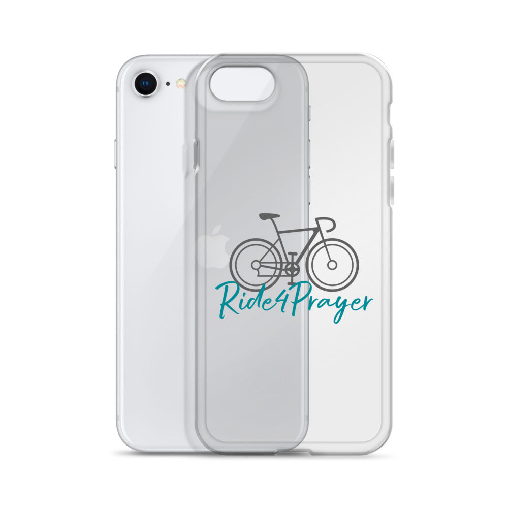 Ride4Prayer Bicycle Clear Case for iPhone®