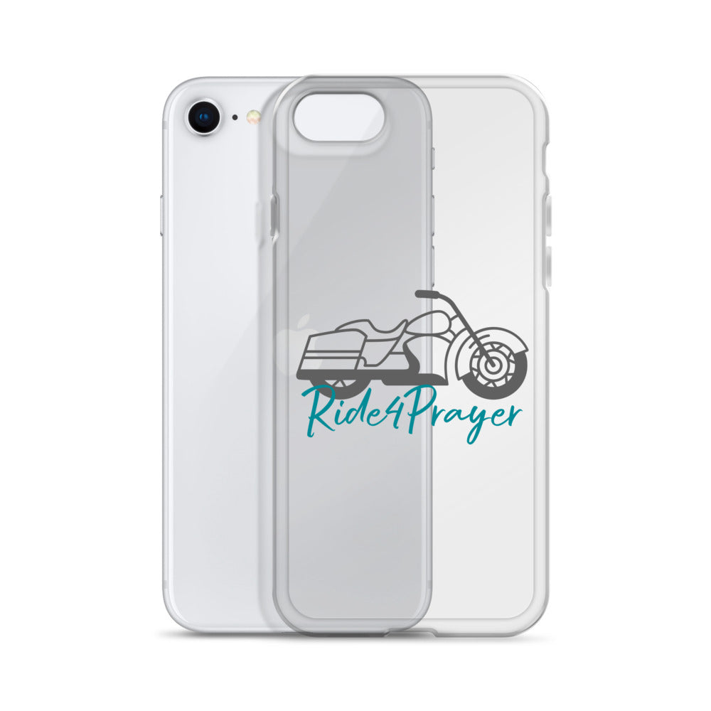 Ride4Prayer Motorcycle Clear Case for iPhone®