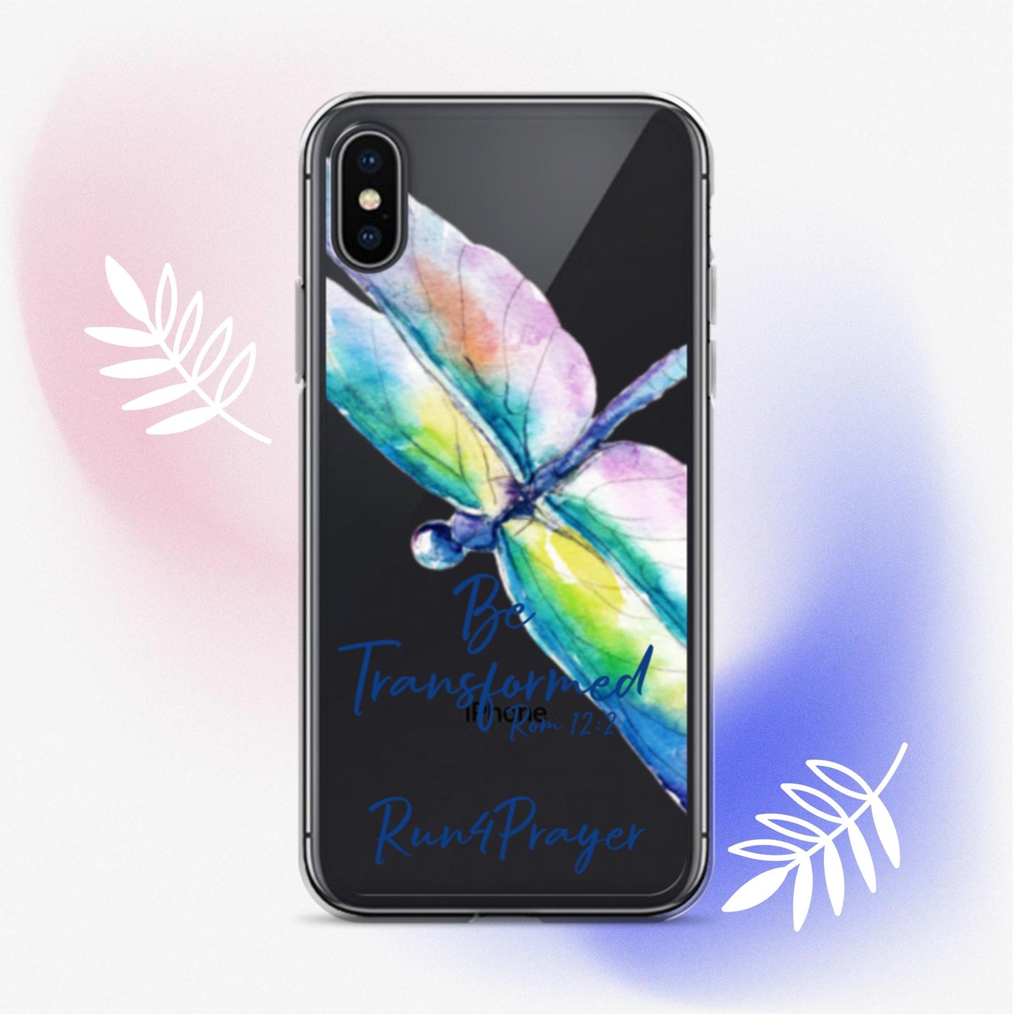 Be Transformed R4P Colorful Dragonfly Clear Case for iPhone®