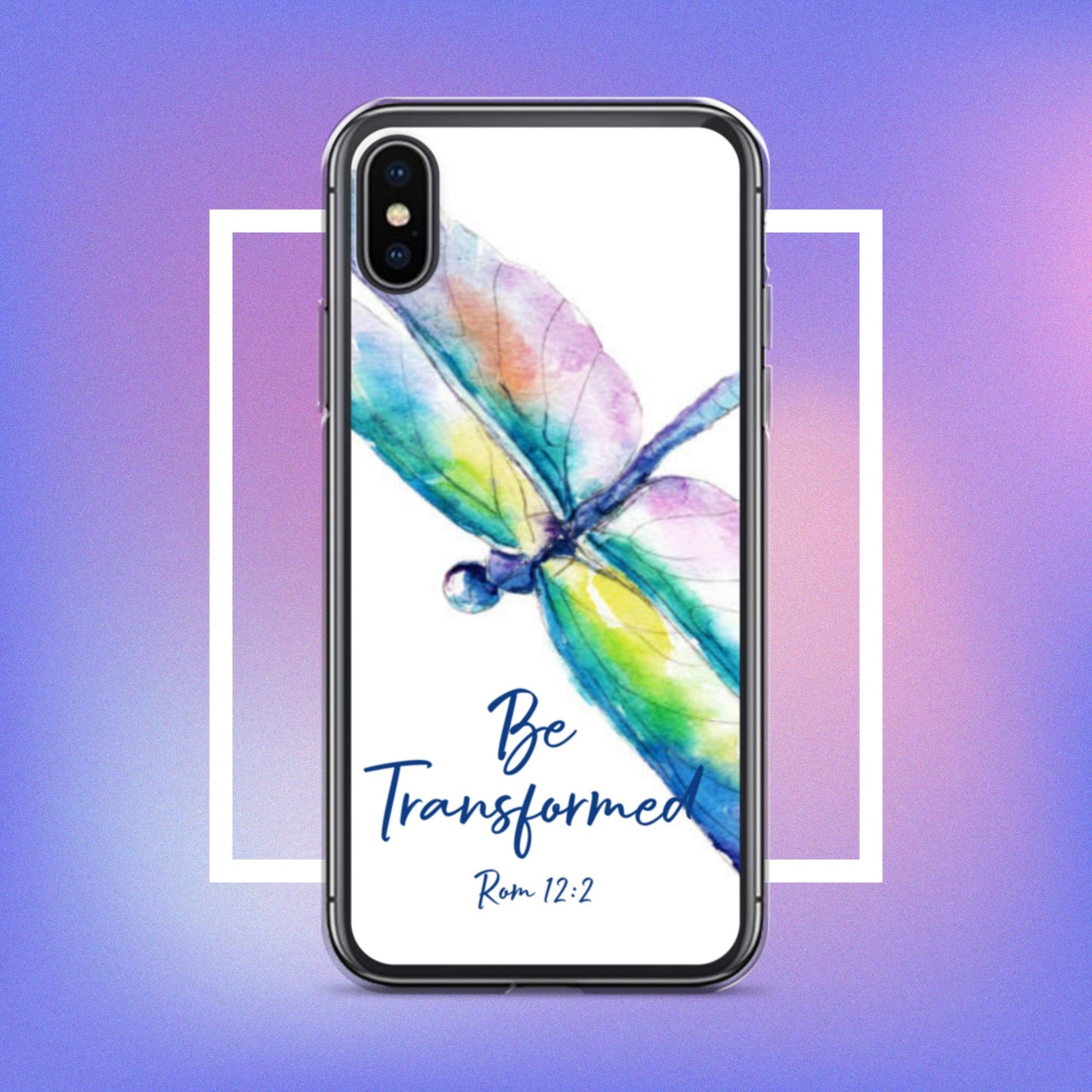 Be Transformed Rom 12:2 Clear Case for iPhone®