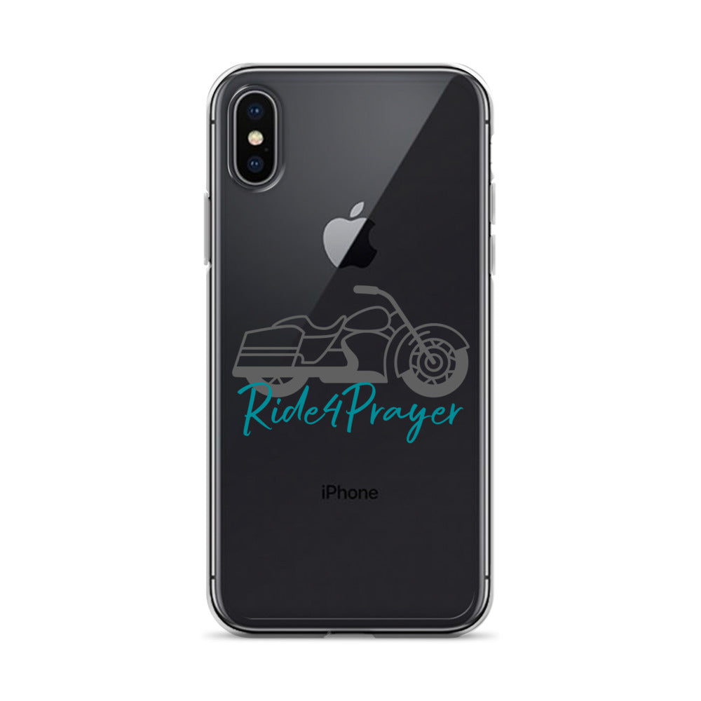 Ride4Prayer Motorcycle Clear Case for iPhone®