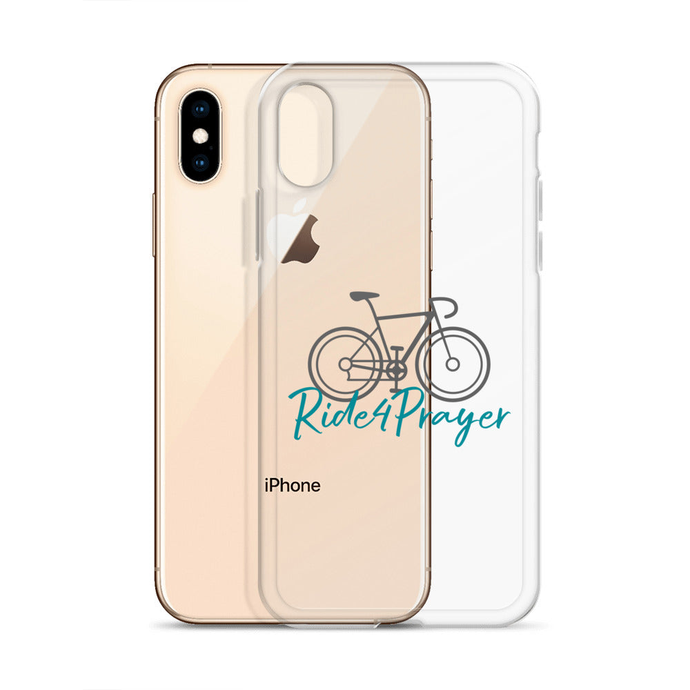 Ride4Prayer Bicycle Clear Case for iPhone®