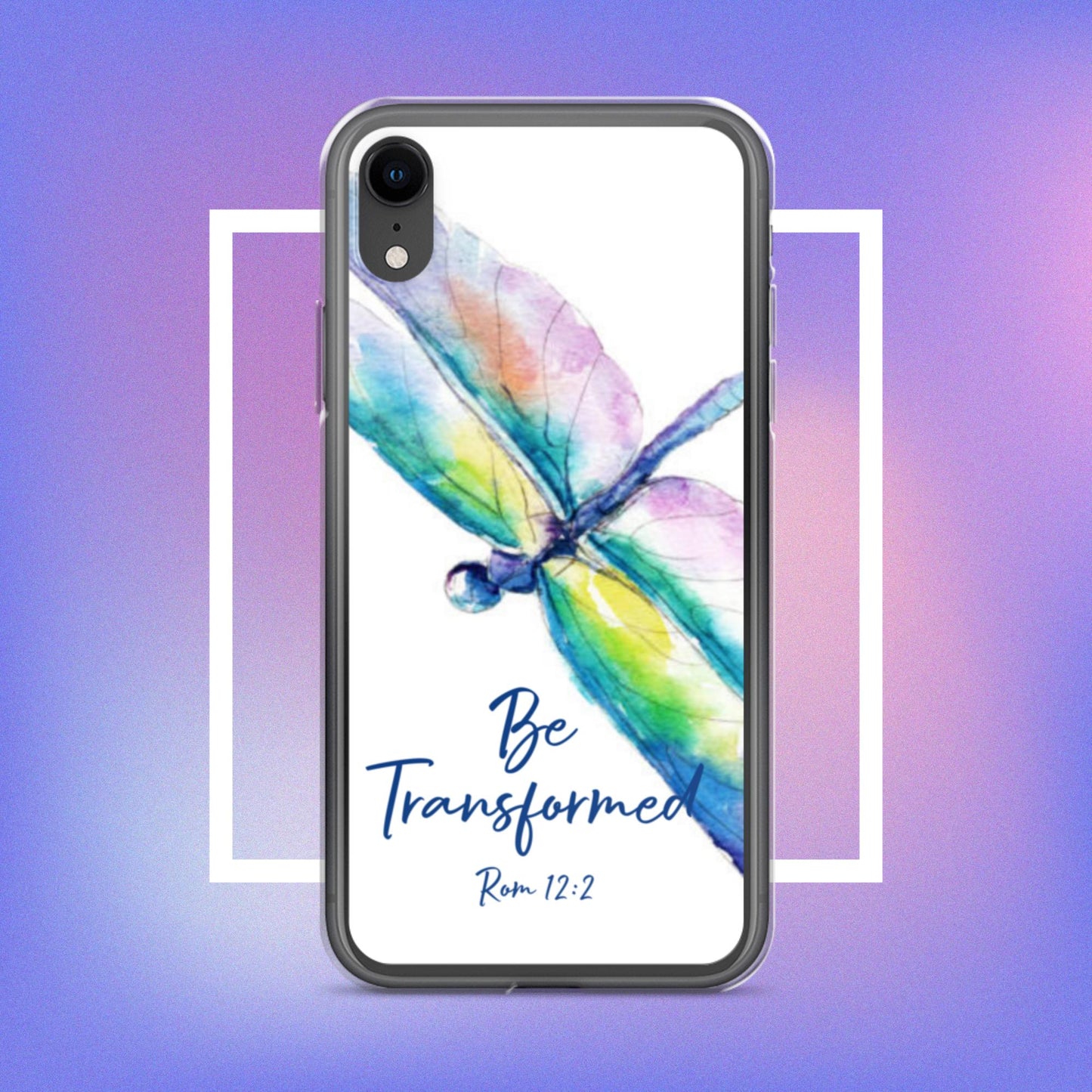 Be Transformed Rom 12:2 Clear Case for iPhone®