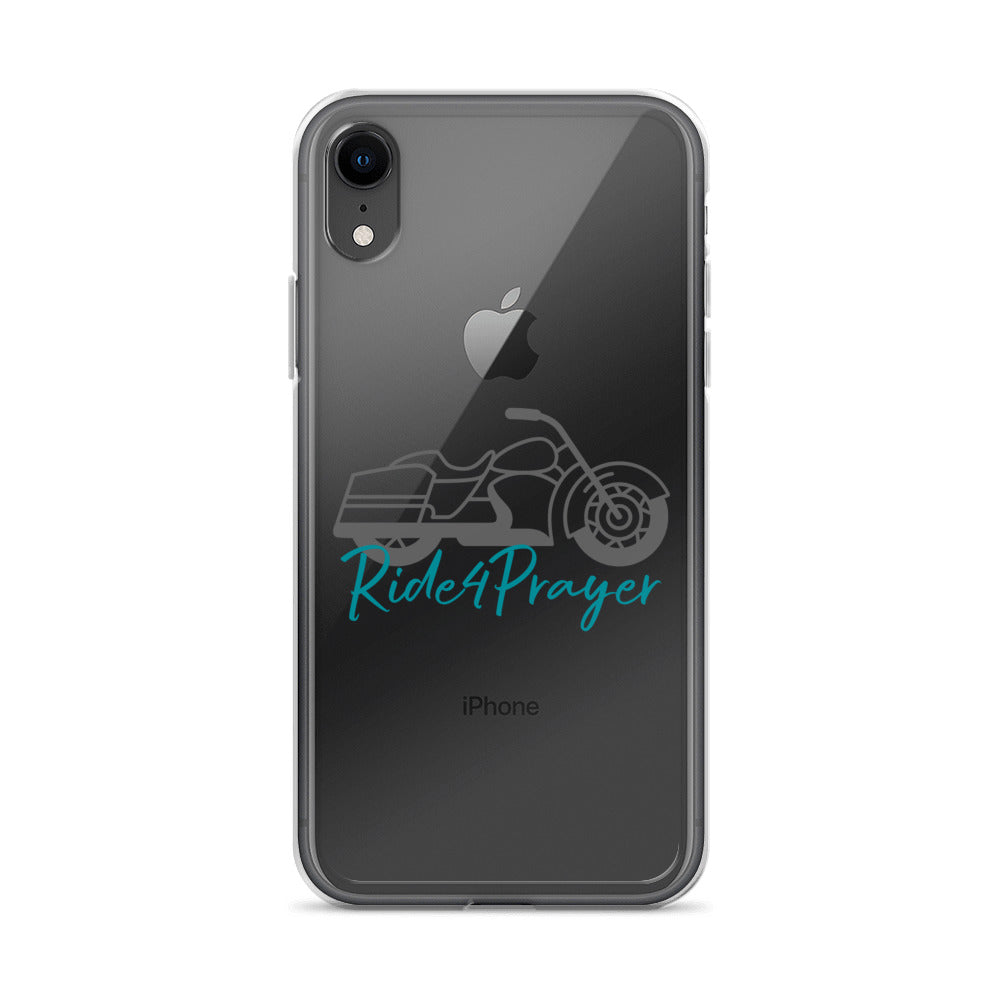 Ride4Prayer Motorcycle Clear Case for iPhone®