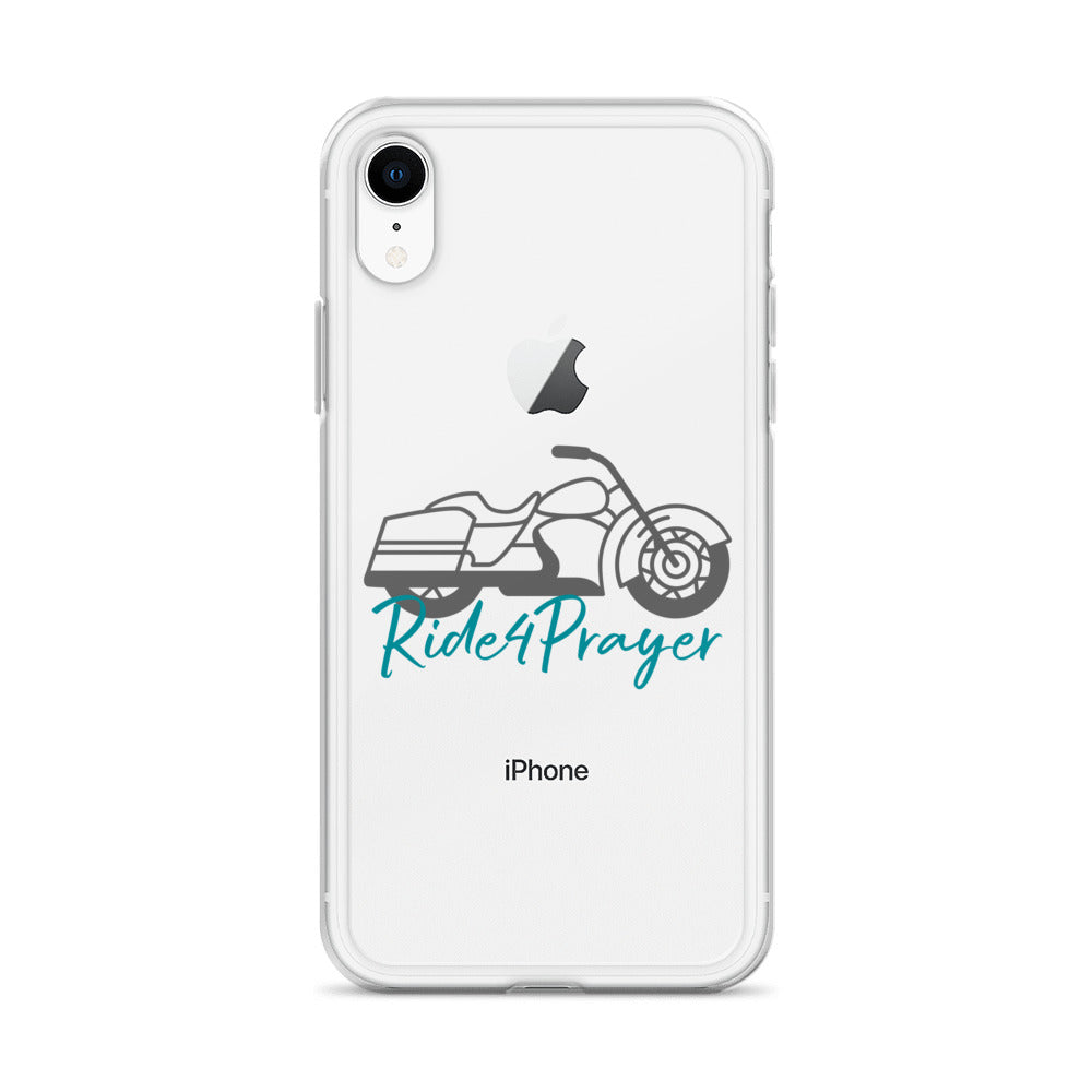 Ride4Prayer Motorcycle Clear Case for iPhone®
