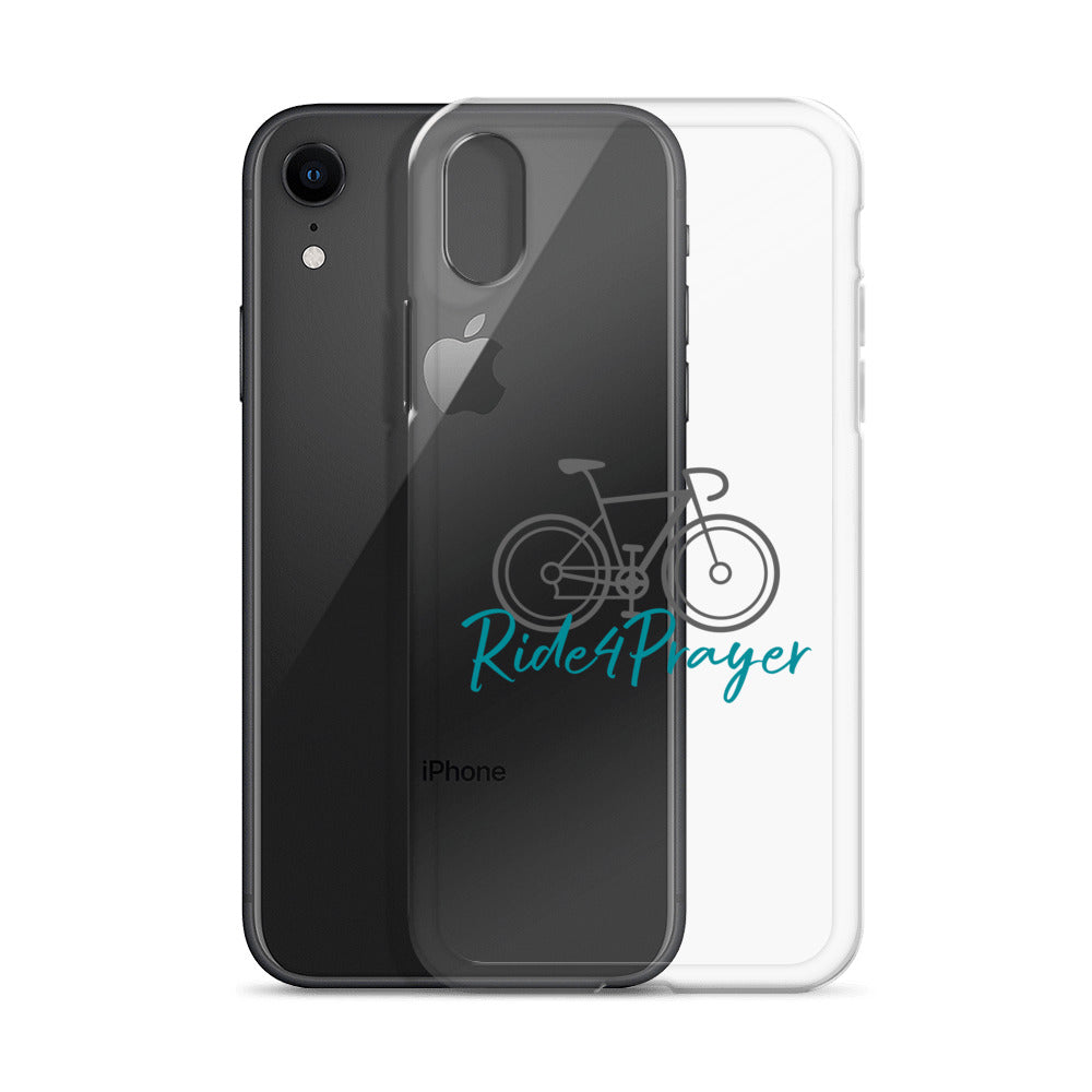 Ride4Prayer Bicycle Clear Case for iPhone®