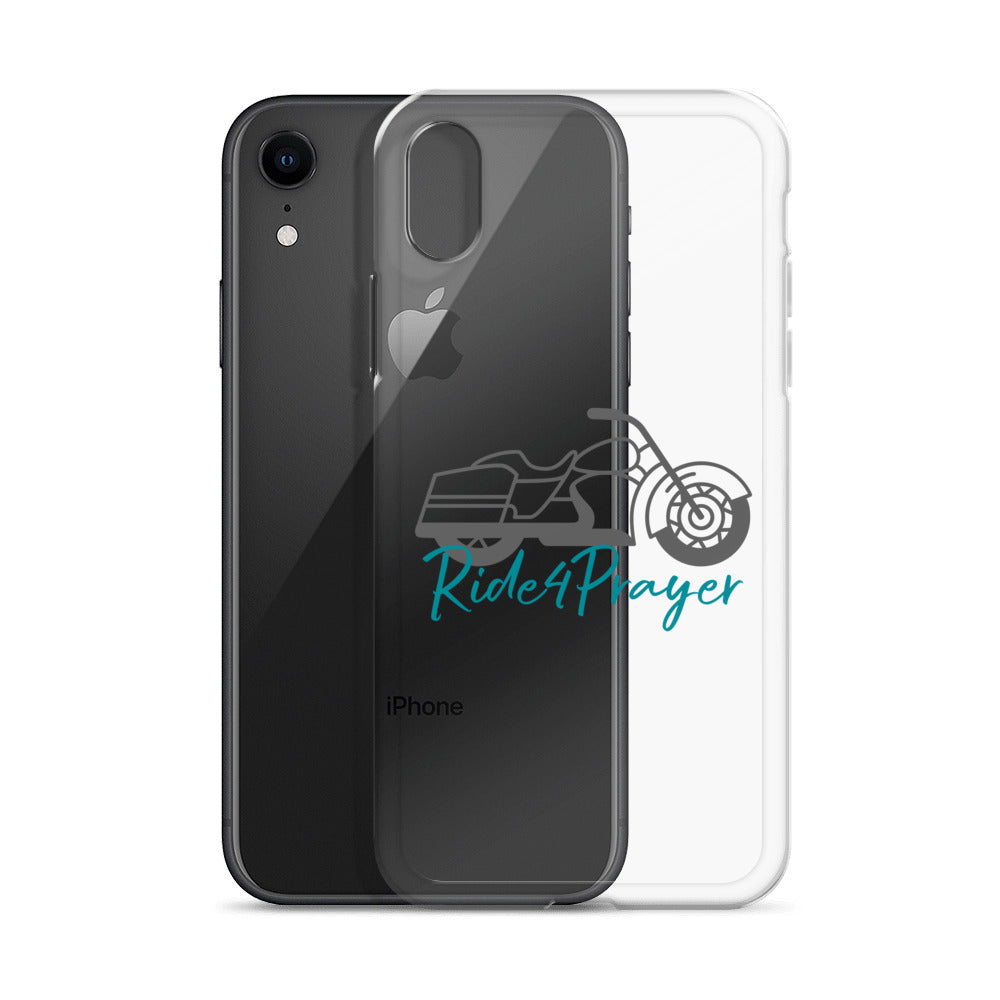 Ride4Prayer Motorcycle Clear Case for iPhone®