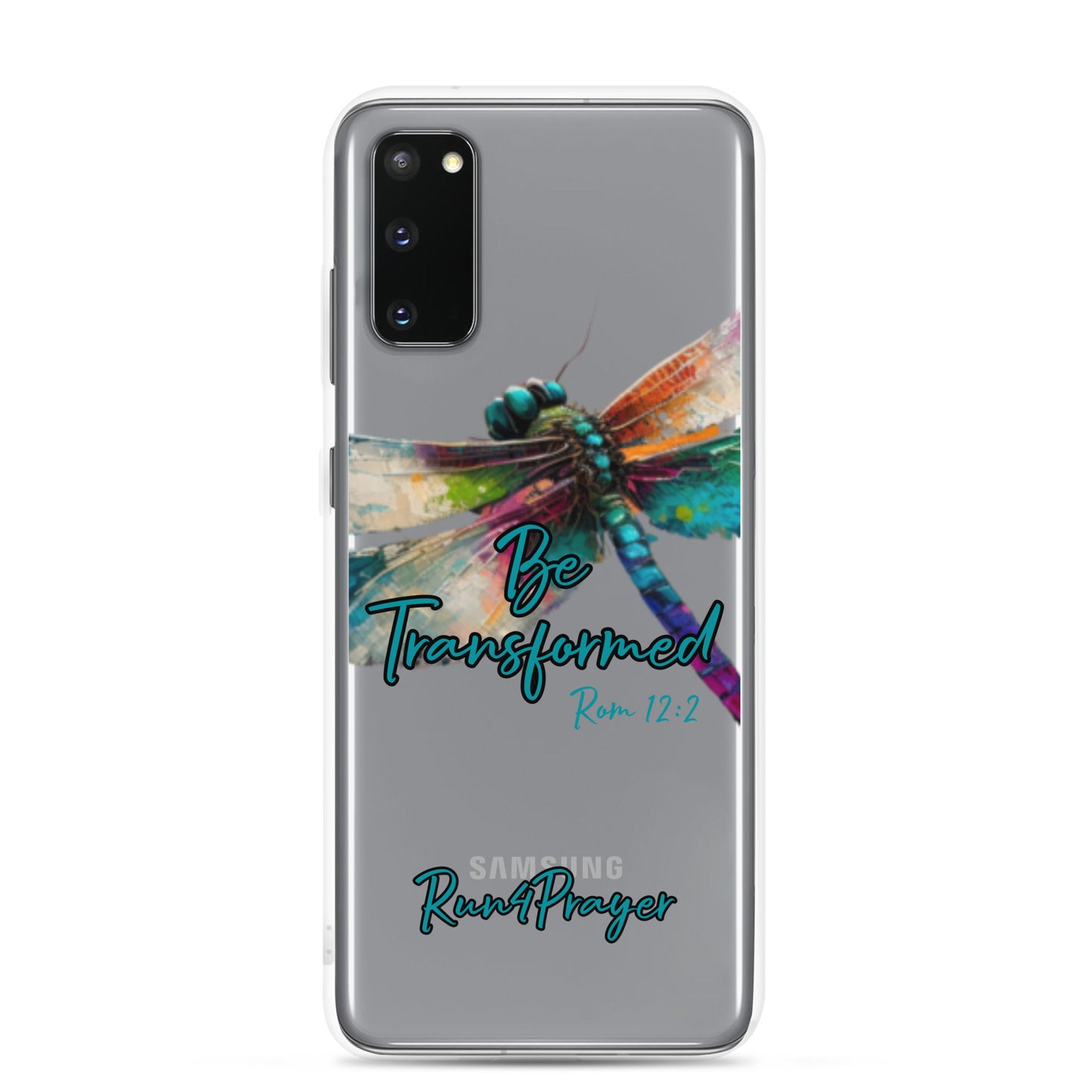 Be Transformed Rom 12:2 R4P Clear Case for Samsung®