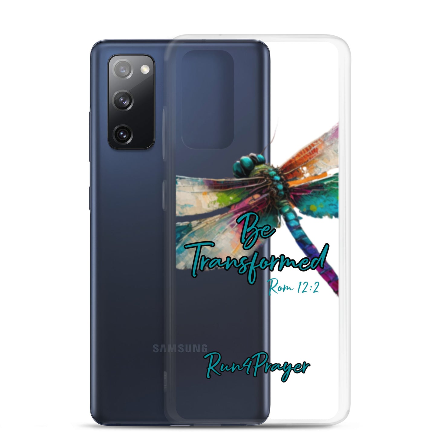 Be Transformed Rom 12:2 R4P Clear Case for Samsung®