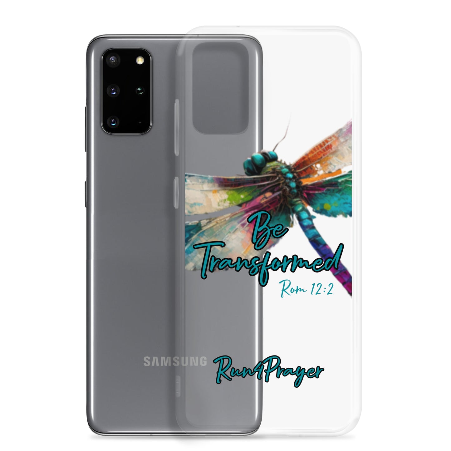 Be Transformed Rom 12:2 R4P Clear Case for Samsung®
