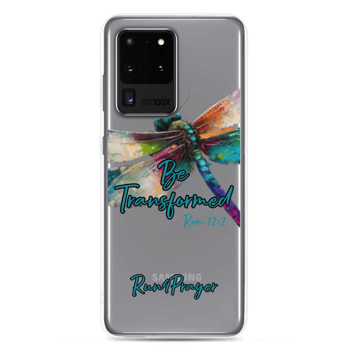 Be Transformed Rom 12:2 R4P Clear Case for Samsung®