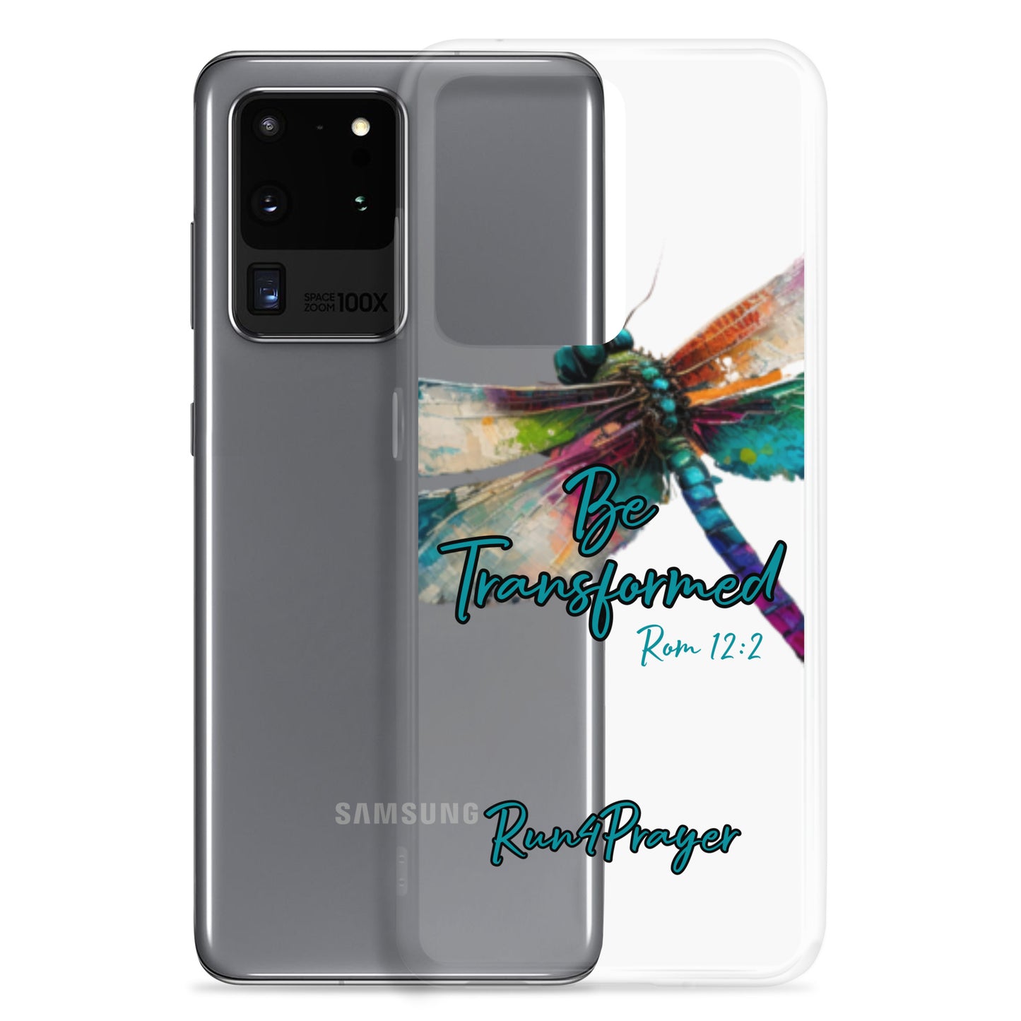 Be Transformed Rom 12:2 R4P Clear Case for Samsung®