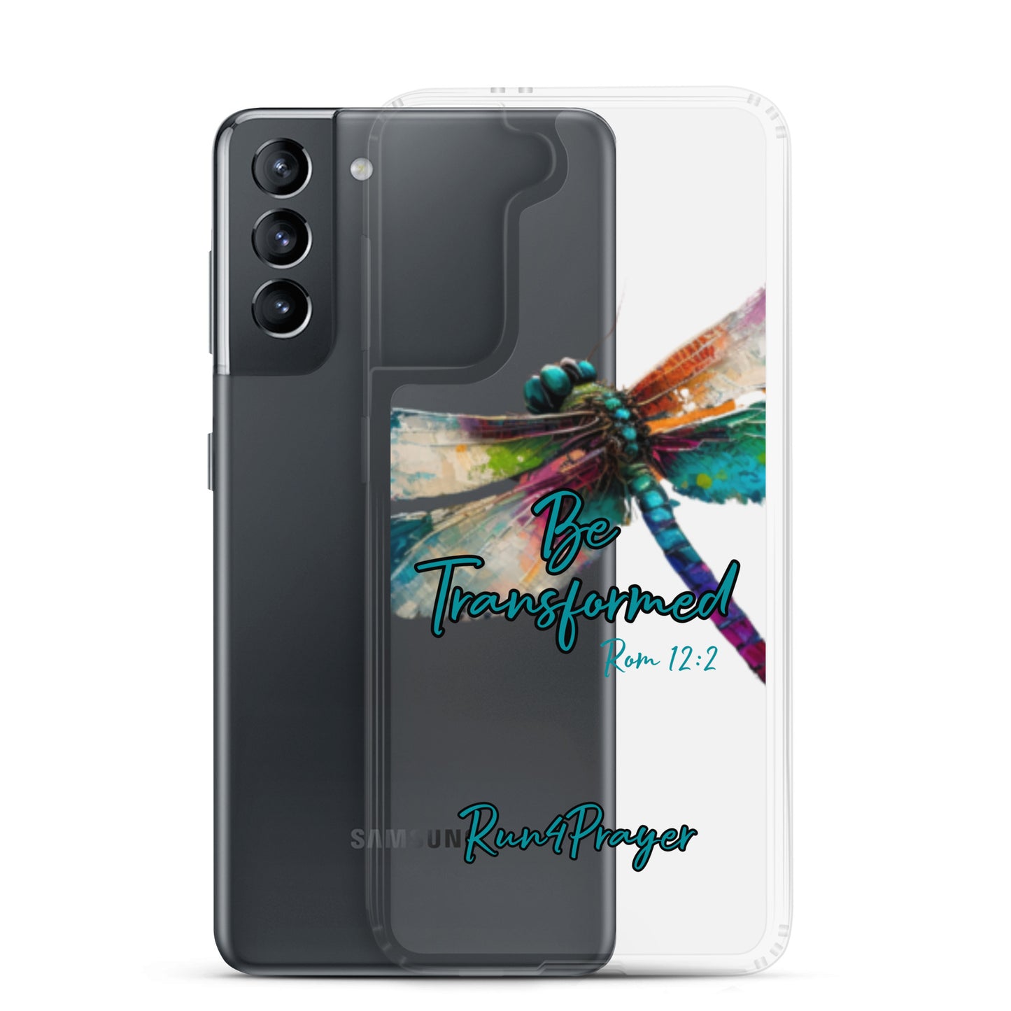 Be Transformed Rom 12:2 R4P Clear Case for Samsung®