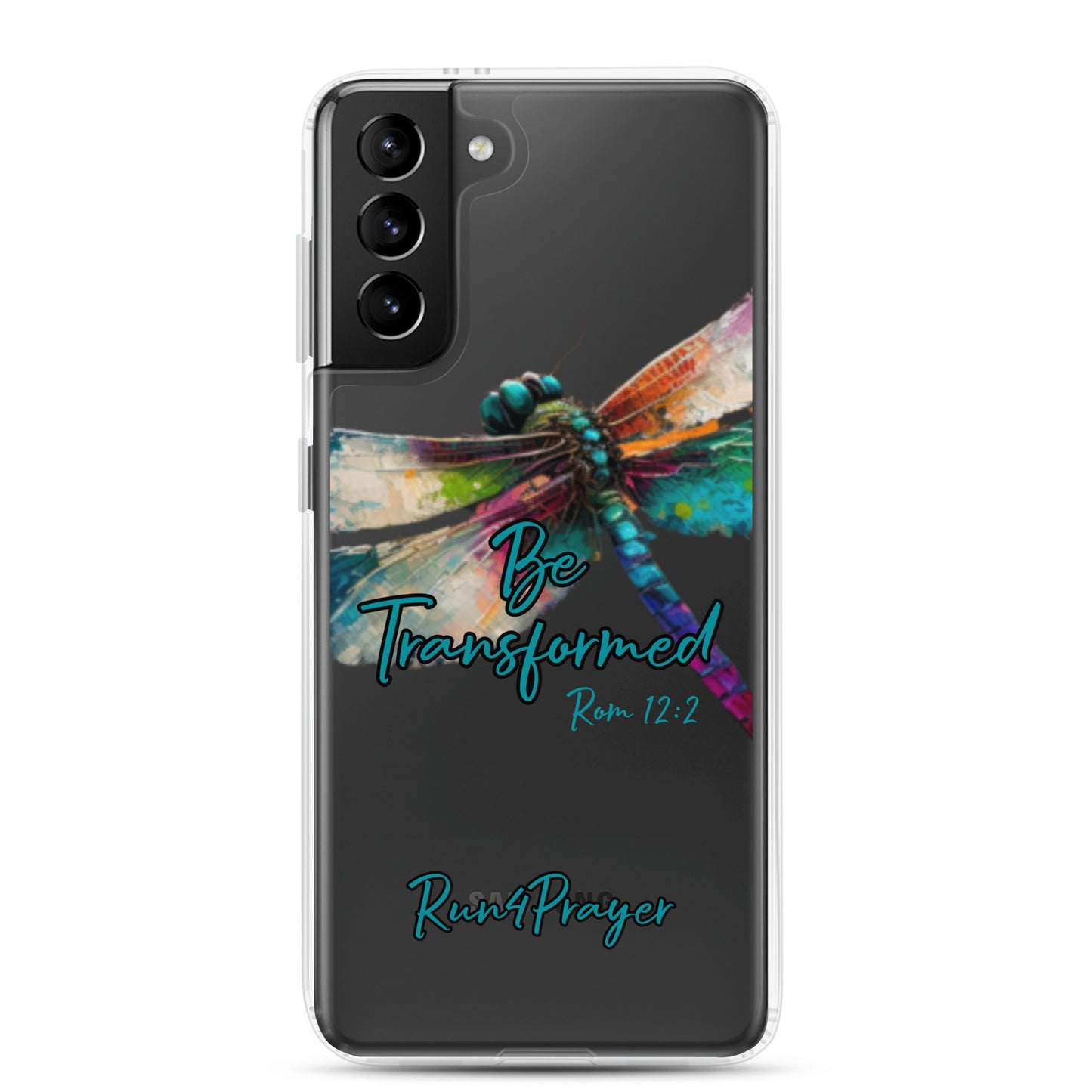 Be Transformed Rom 12:2 R4P Clear Case for Samsung®