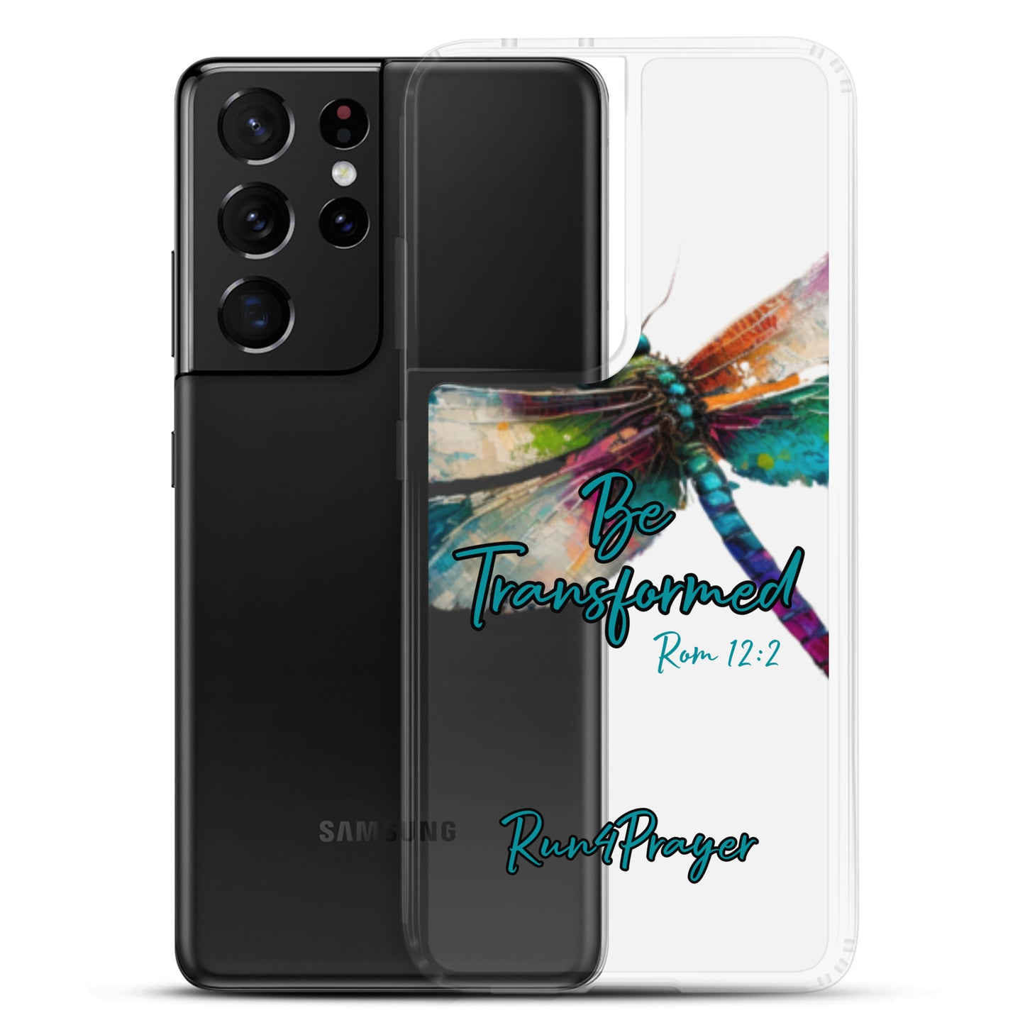 Be Transformed Rom 12:2 R4P Clear Case for Samsung®