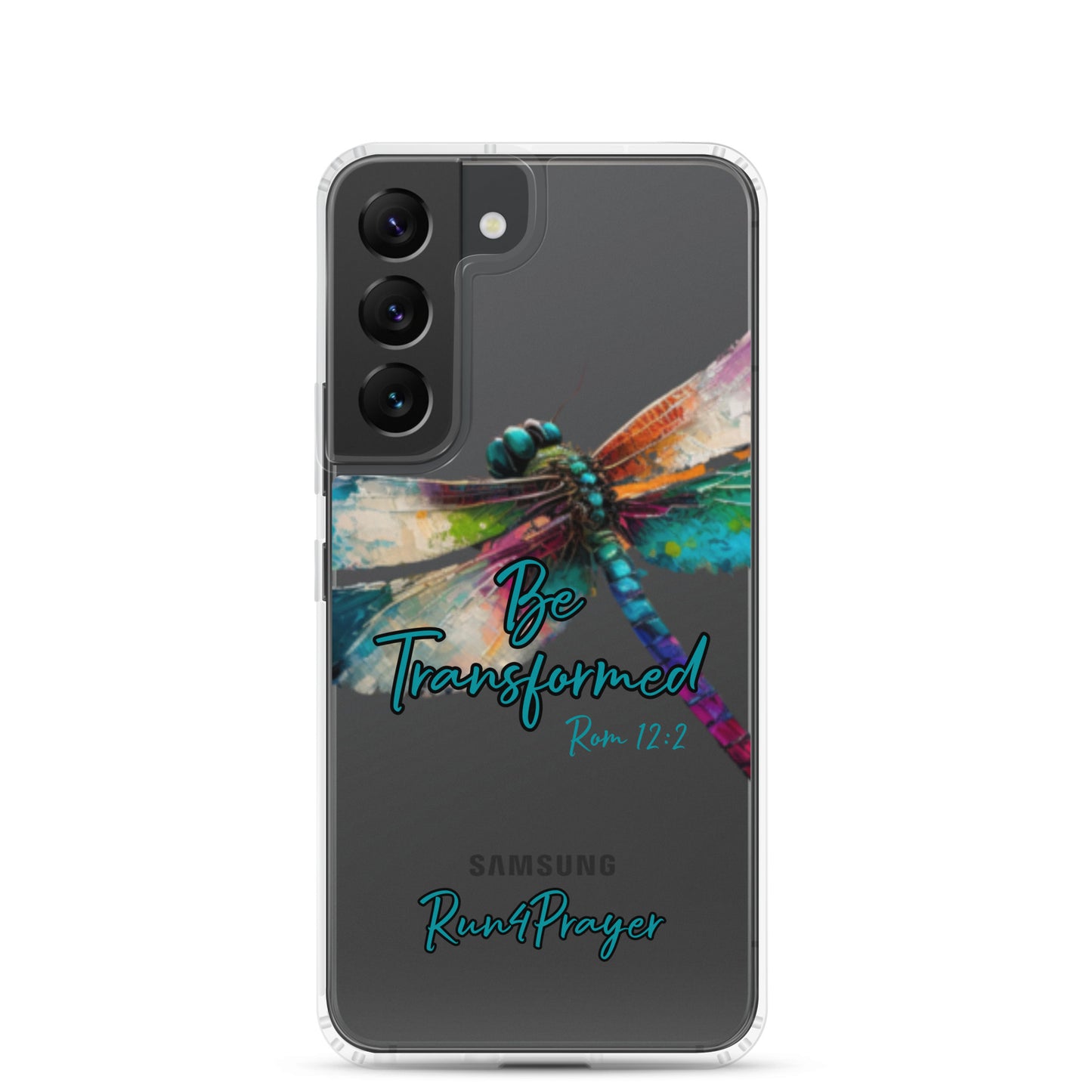 Be Transformed Rom 12:2 R4P Clear Case for Samsung®