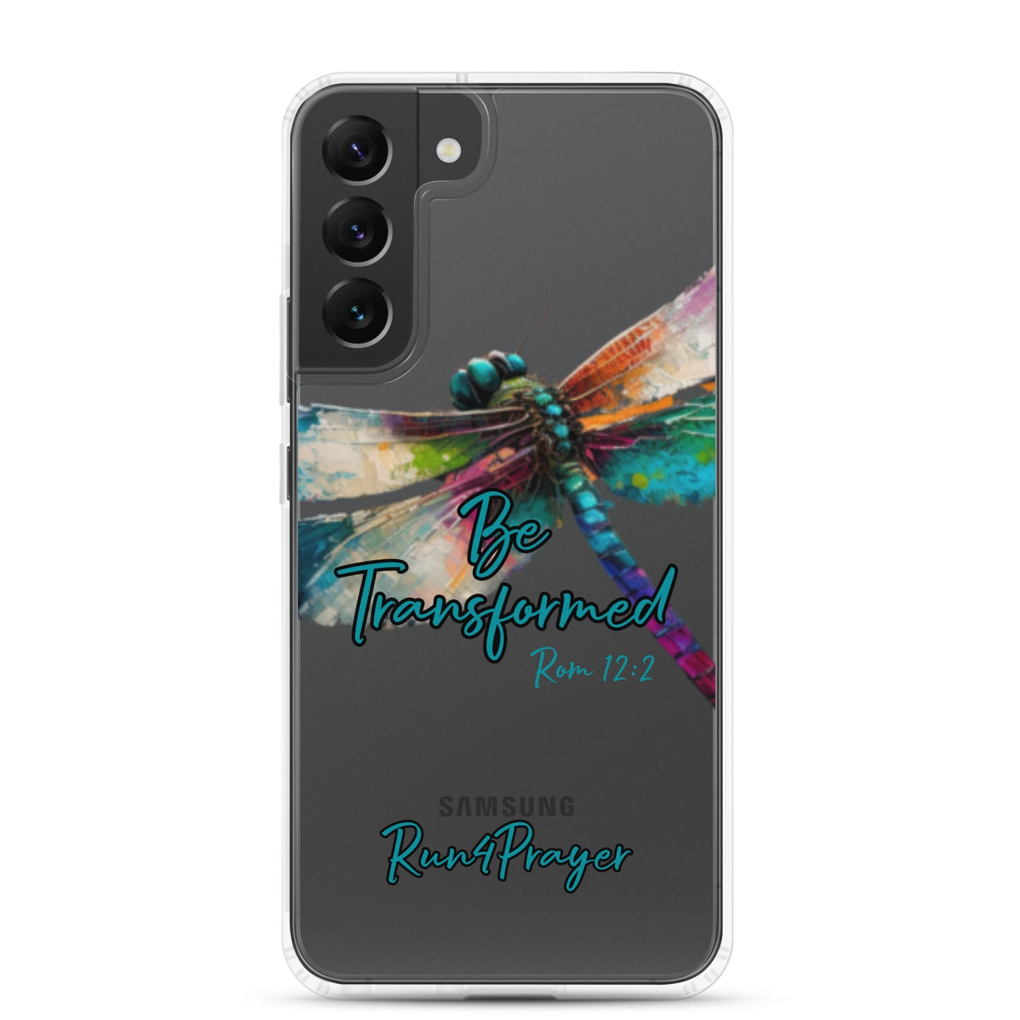 Be Transformed Rom 12:2 R4P Clear Case for Samsung®