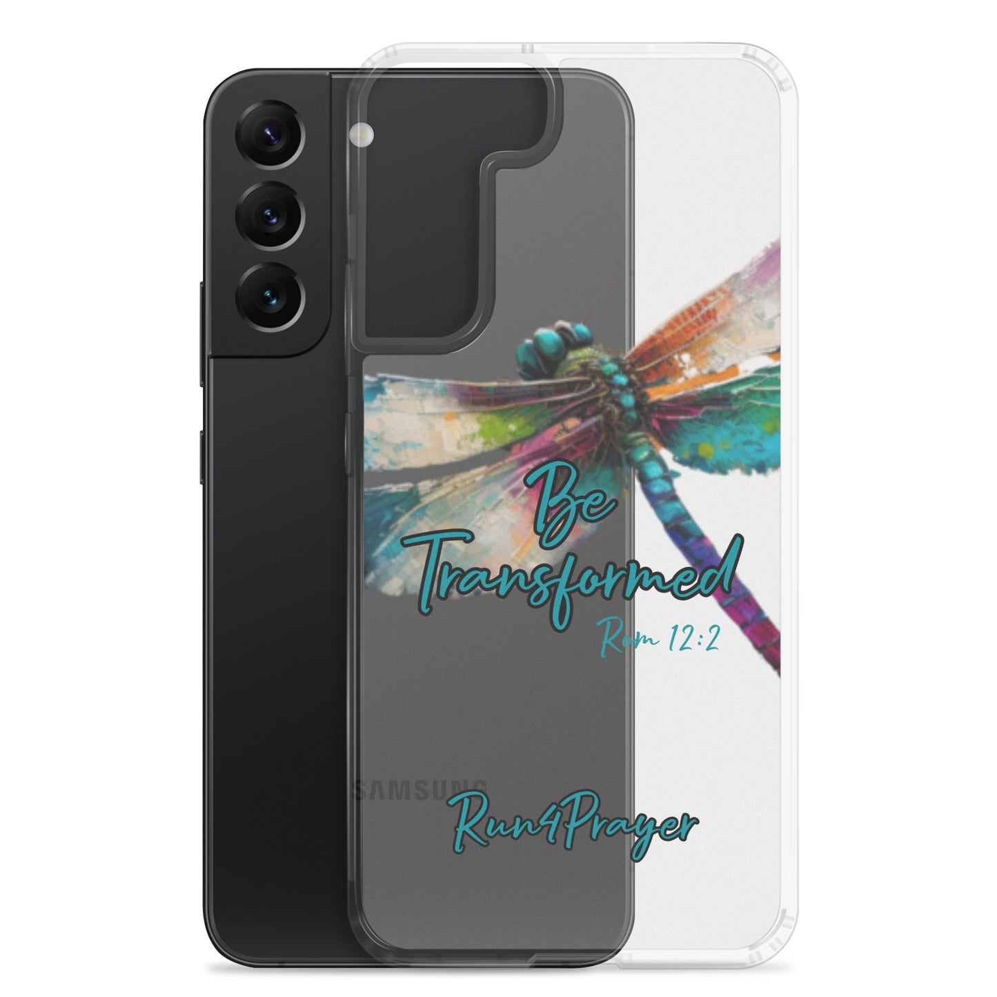 Be Transformed Rom 12:2 R4P Clear Case for Samsung®