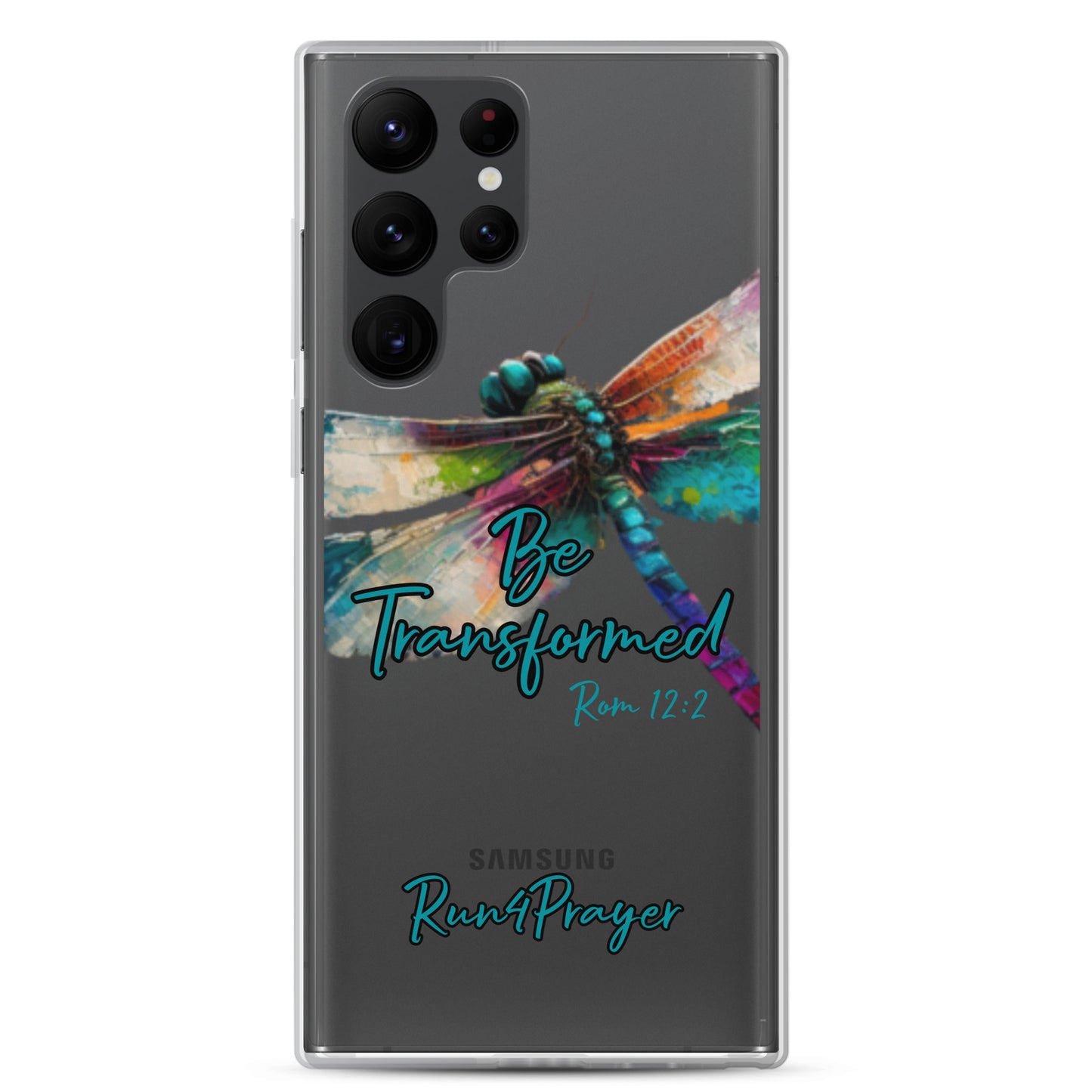 Be Transformed Rom 12:2 R4P Clear Case for Samsung®