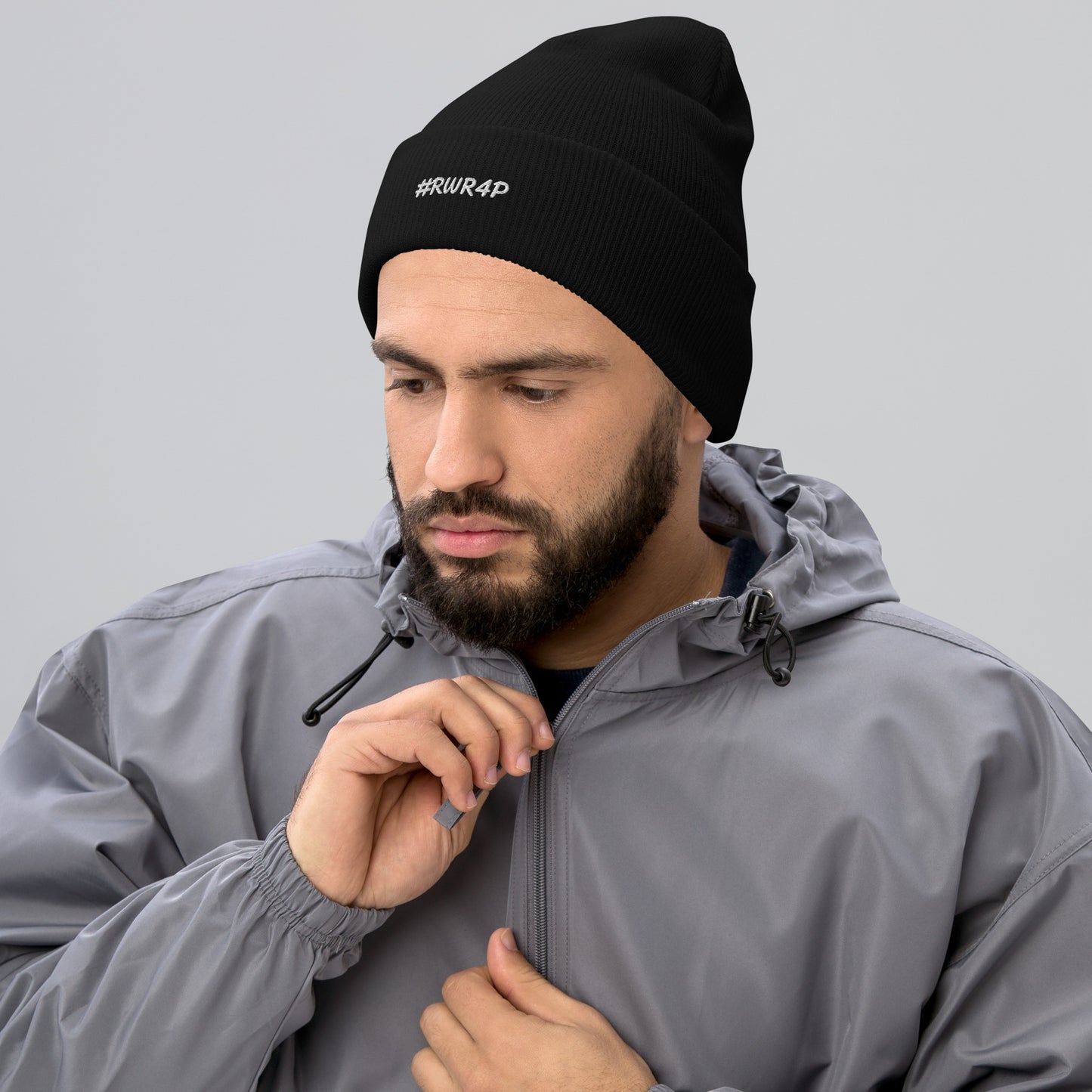 #RWR4P (RunWalkRide4Prayer) Cuffed Beanie
