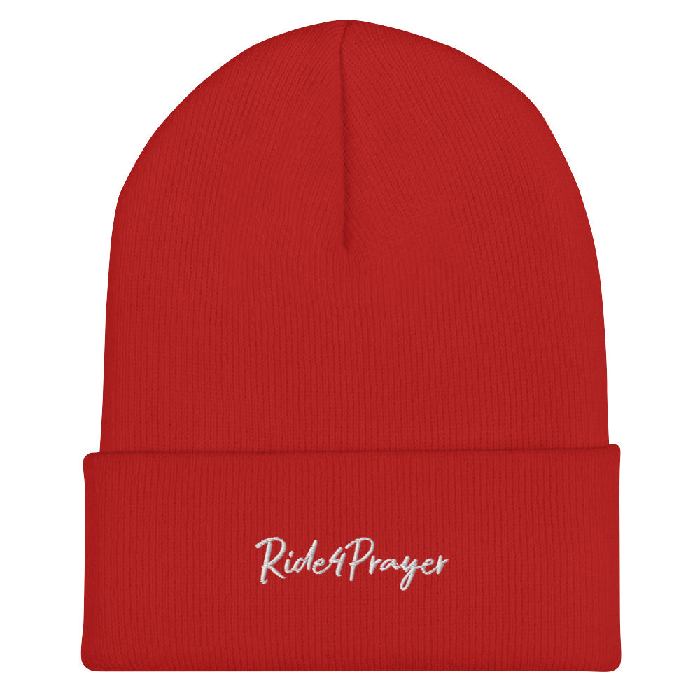 Ride4Prayer Cuffed Beanie