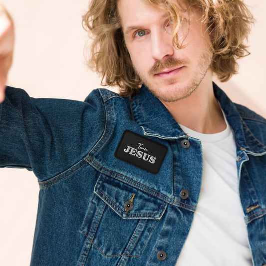 Team JESUS Embroidered patches
