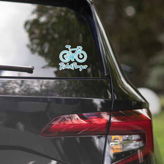 Ride4Prayer Bicycle Bubble-free stickers