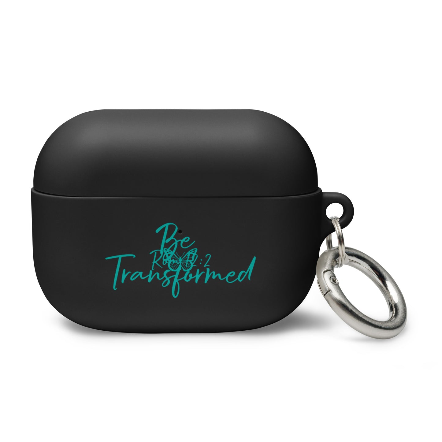Be Transformed Butterfly Rom 12:2 Rubber Case for AirPods®