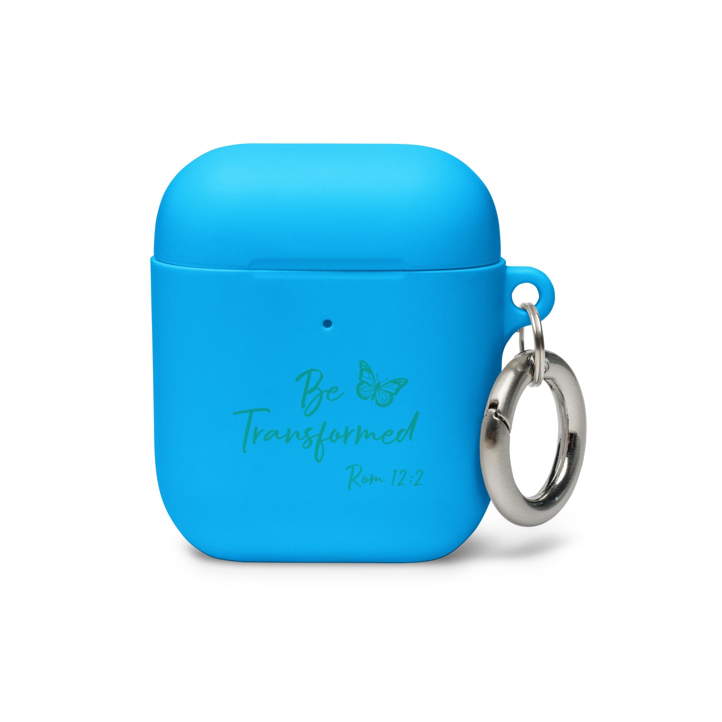 Be Transformed Butterfly Rom 12:2 Rubber Case for AirPods®