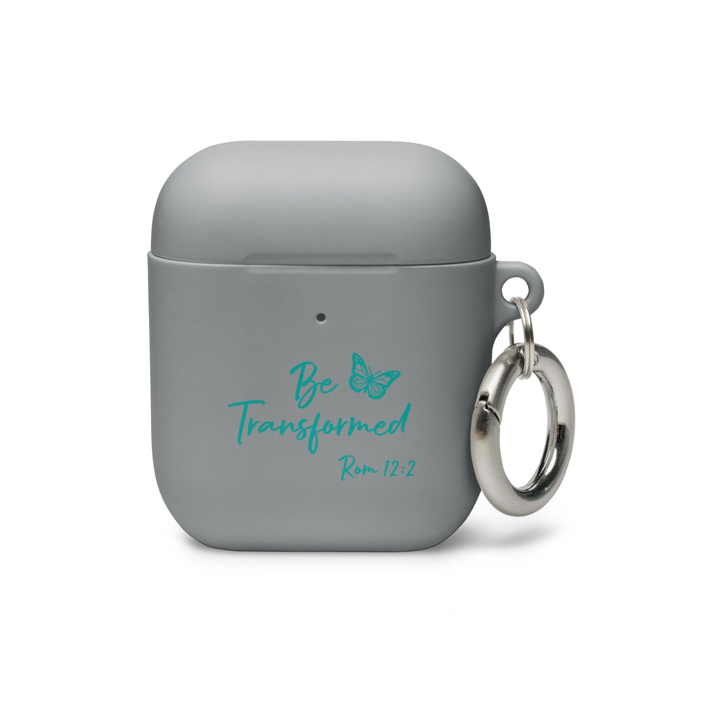 Be Transformed Butterfly Rom 12:2 Rubber Case for AirPods®