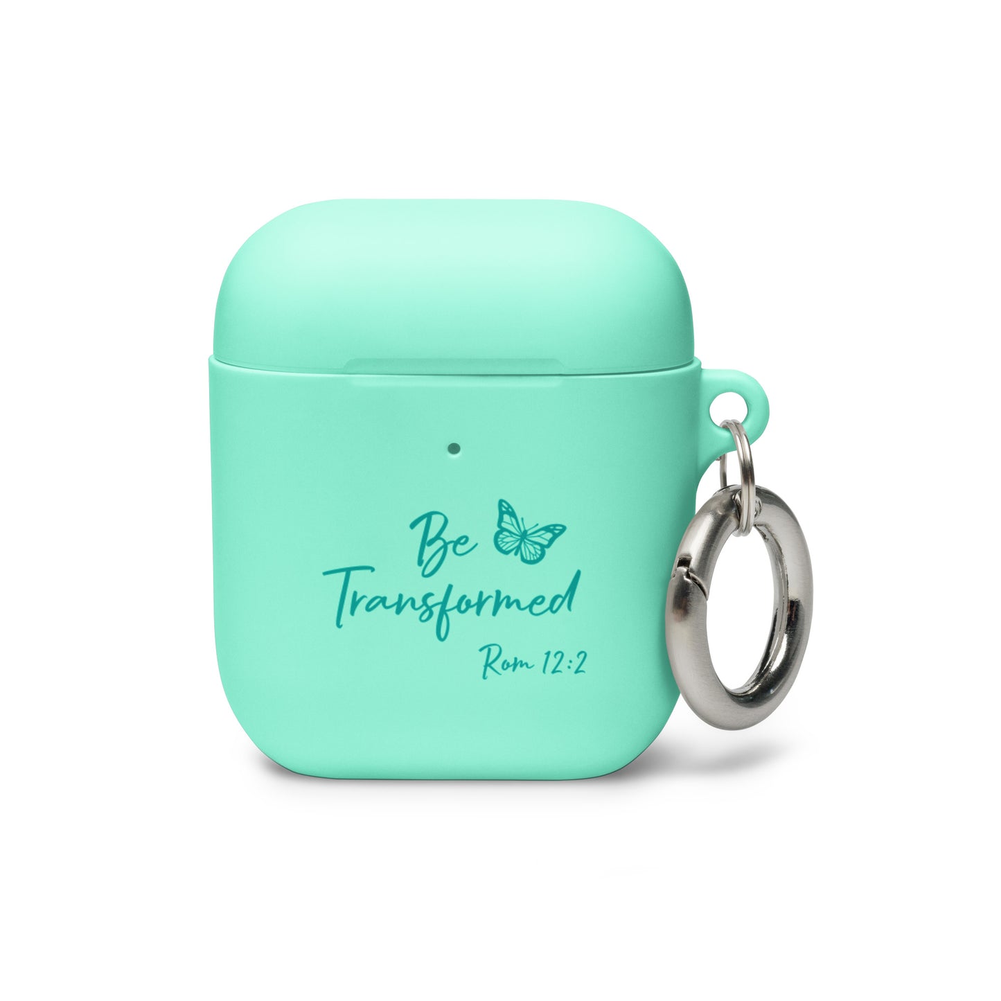 Be Transformed Butterfly Rom 12:2 Rubber Case for AirPods®