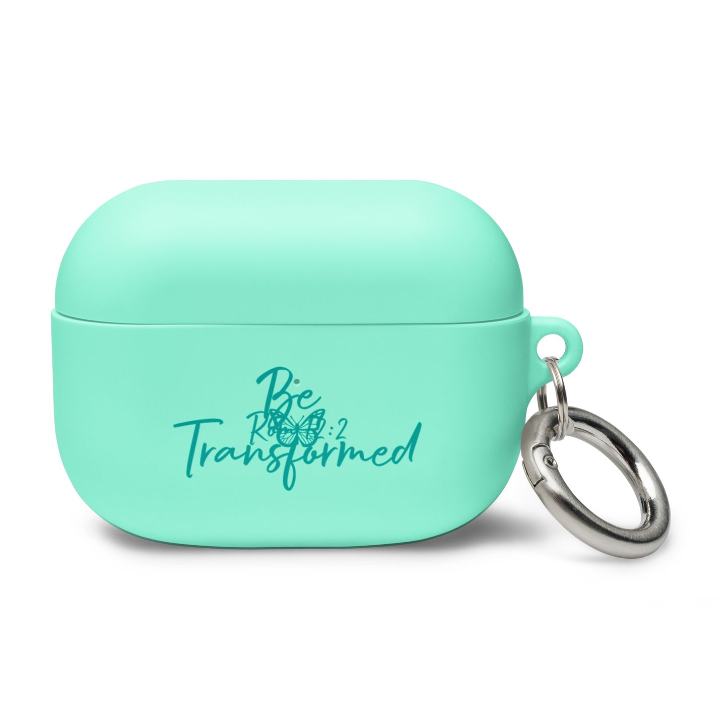 Be Transformed Butterfly Rom 12:2 Rubber Case for AirPods®