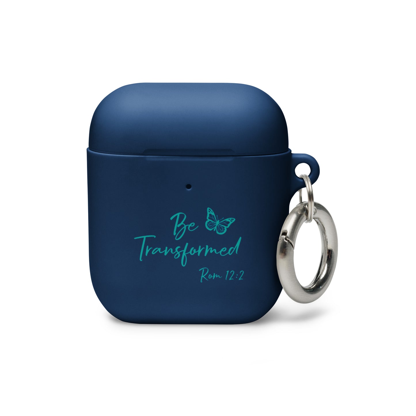 Be Transformed Butterfly Rom 12:2 Rubber Case for AirPods®