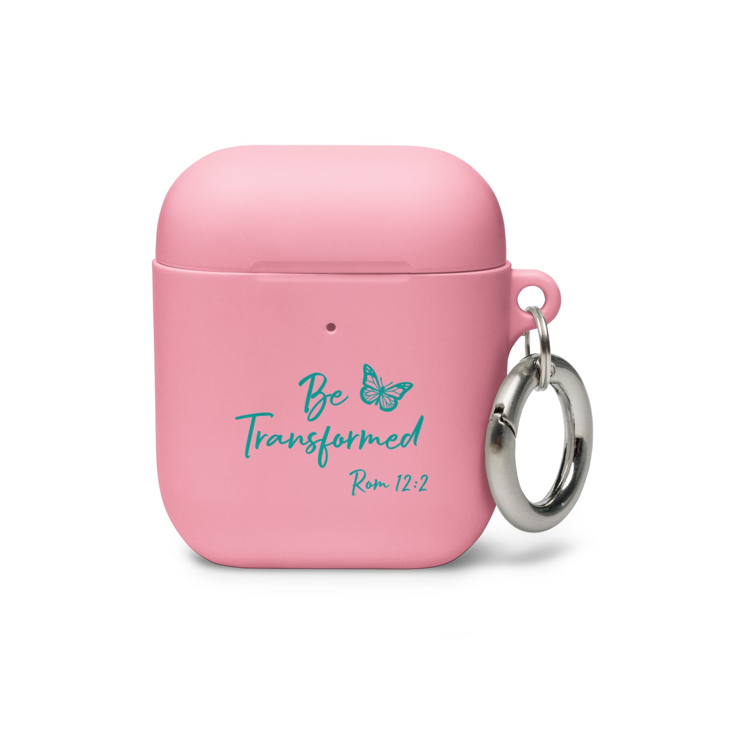 Be Transformed Butterfly Rom 12:2 Rubber Case for AirPods®