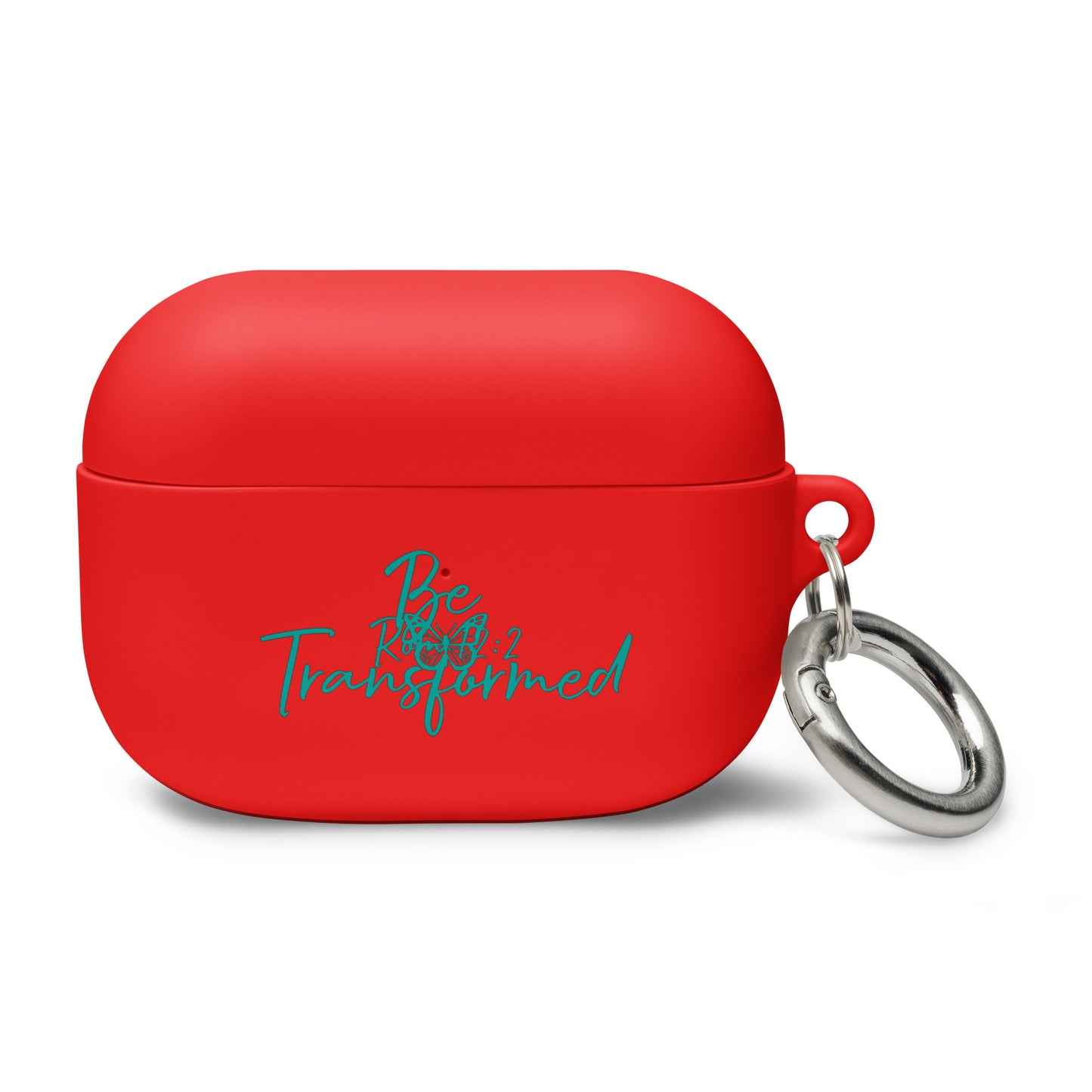 Be Transformed Butterfly Rom 12:2 Rubber Case for AirPods®