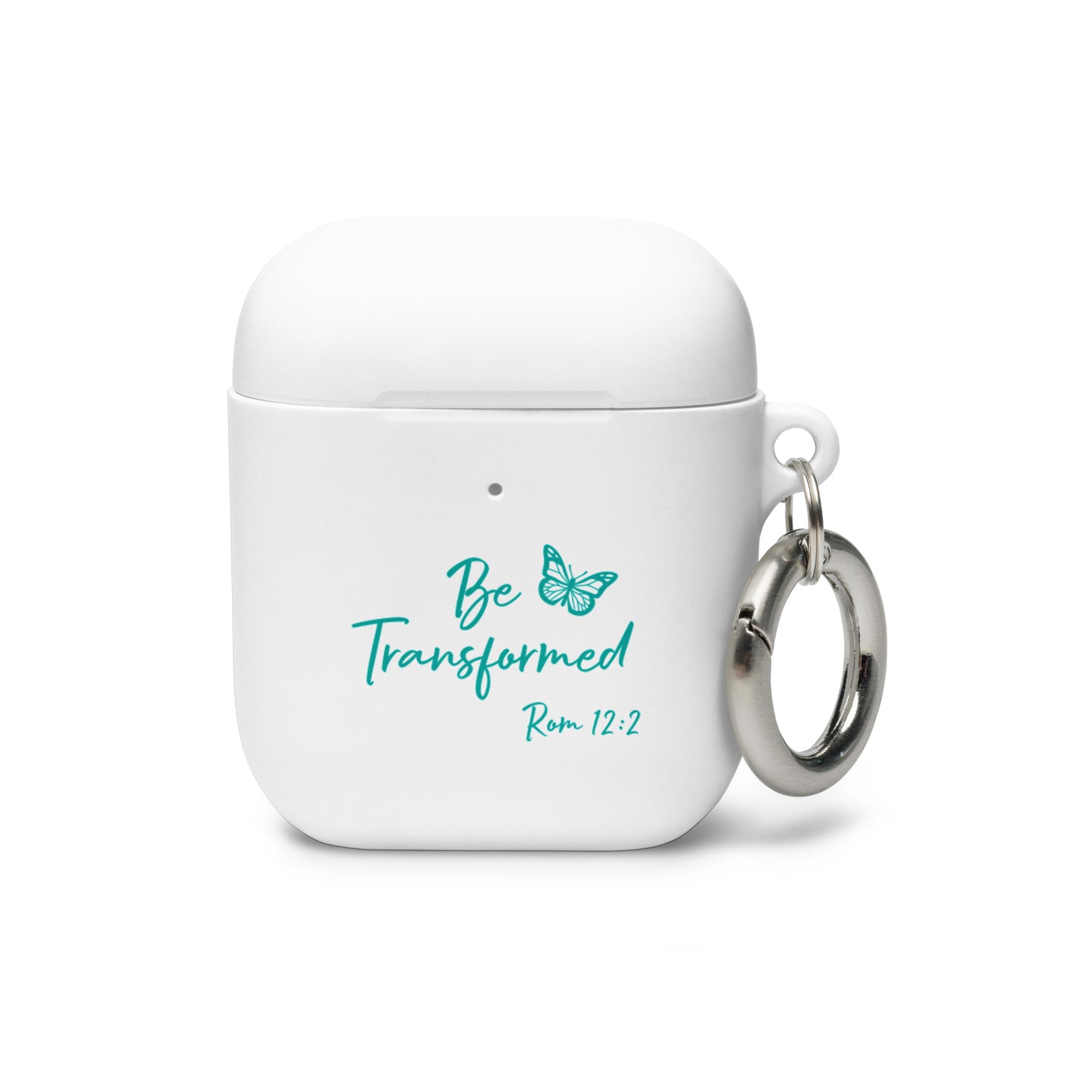 Be Transformed Butterfly Rom 12:2 Rubber Case for AirPods®