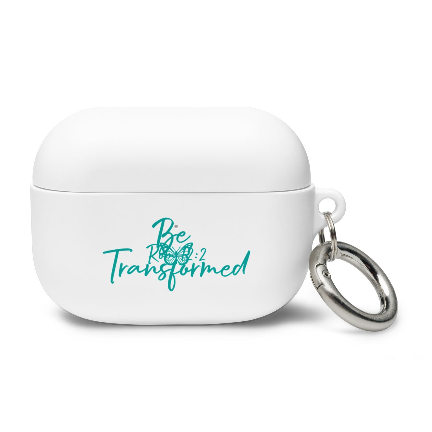 Be Transformed Butterfly Rom 12:2 Rubber Case for AirPods®