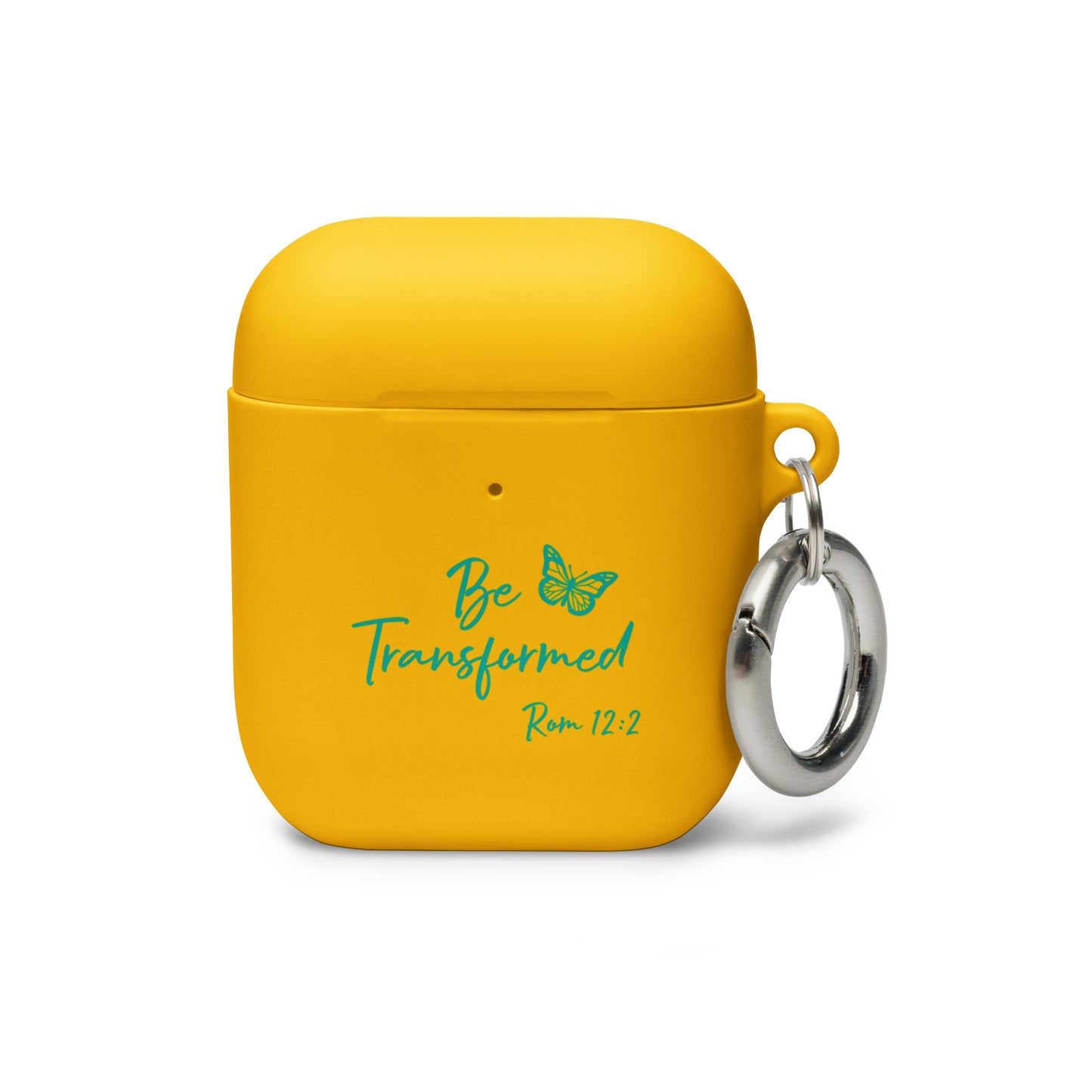 Be Transformed Butterfly Rom 12:2 Rubber Case for AirPods®