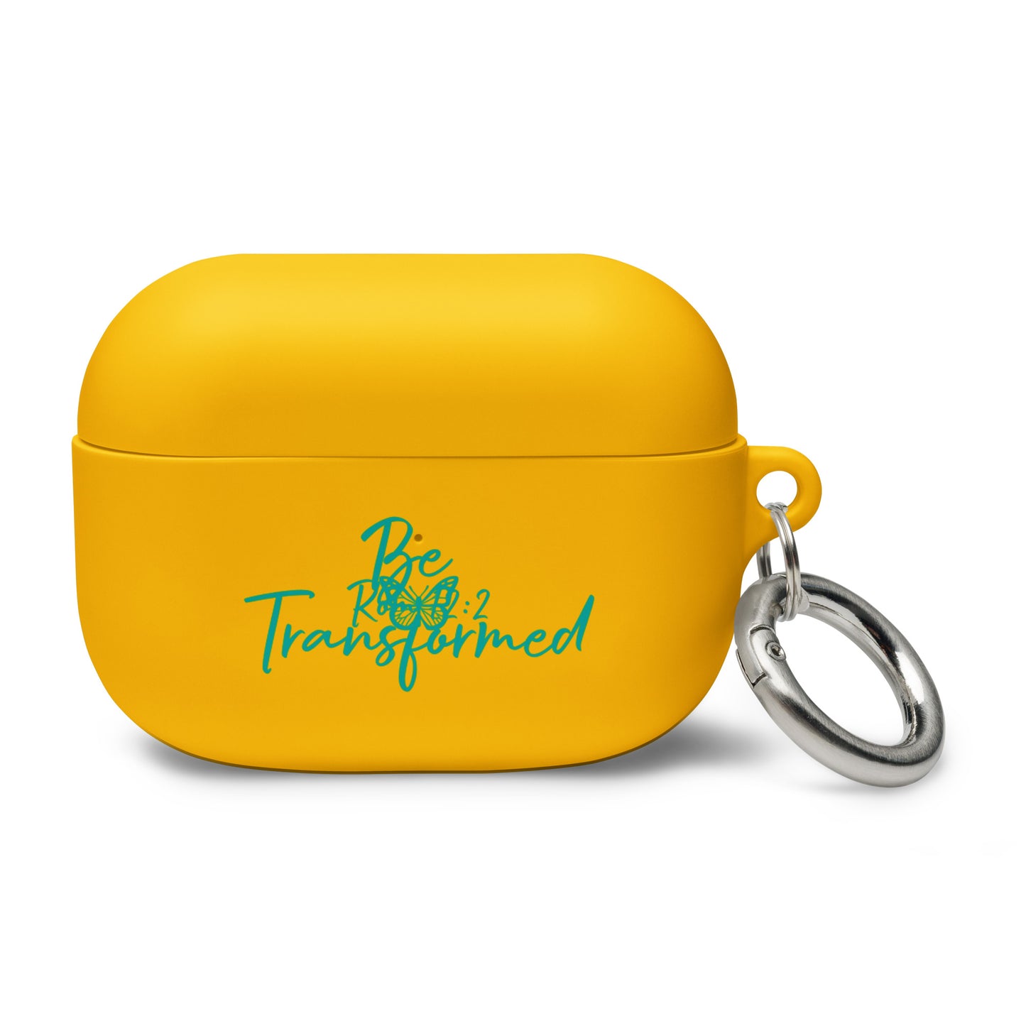 Be Transformed Butterfly Rom 12:2 Rubber Case for AirPods®