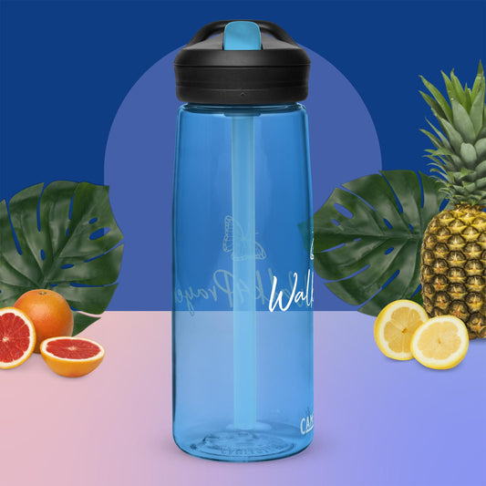 Walk4Prayer Butterfly Sports water bottle
