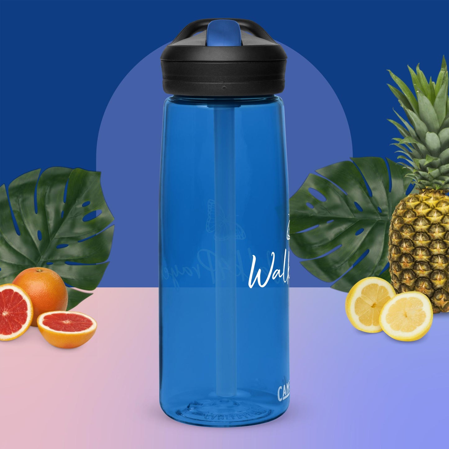 Walk4Prayer Butterfly Sports water bottle
