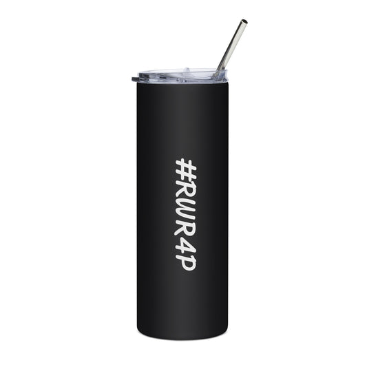 #RWR4P Stainless steel tumbler (Black)