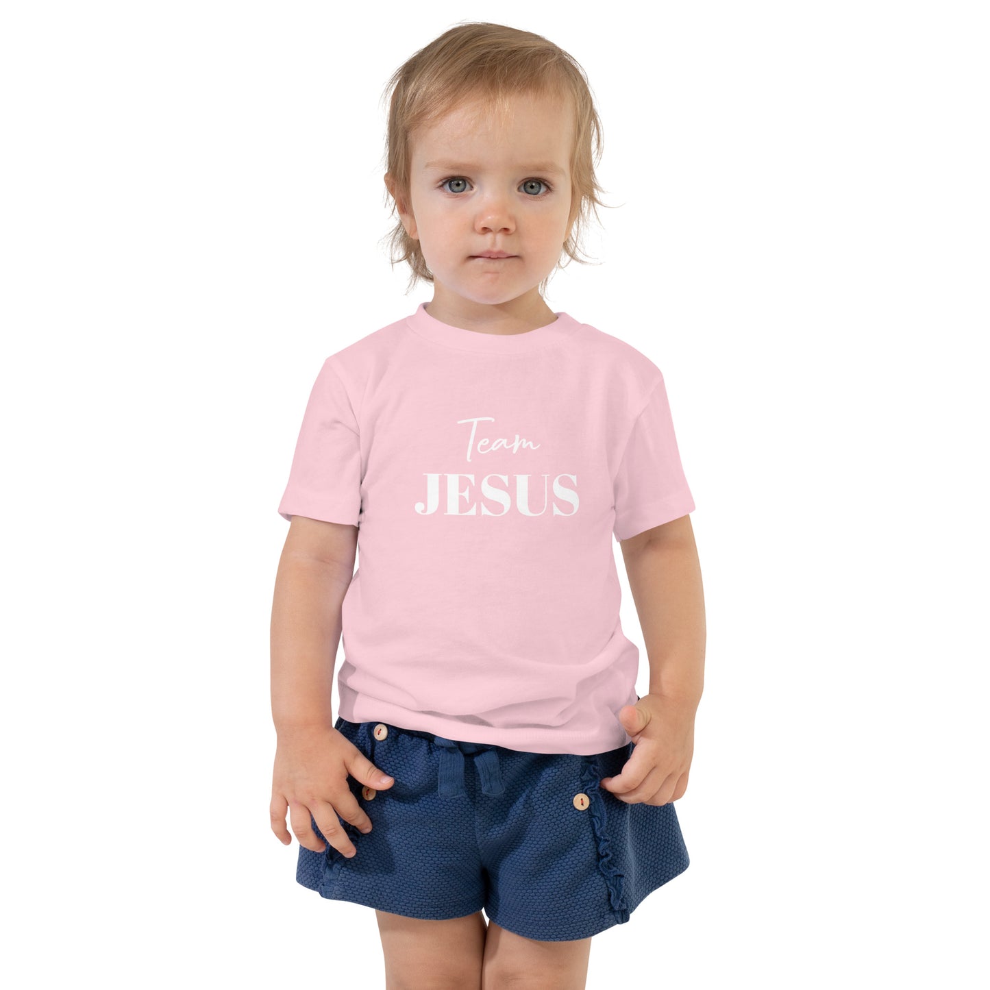 Team JESUS Toddler Short Sleeve Tee (2T-5T)