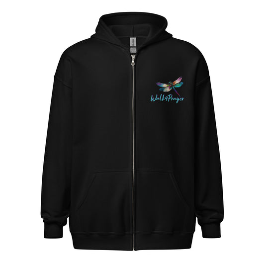 Walk4Prayer WC Dragonfly Unisex heavy blend zip hoodie
