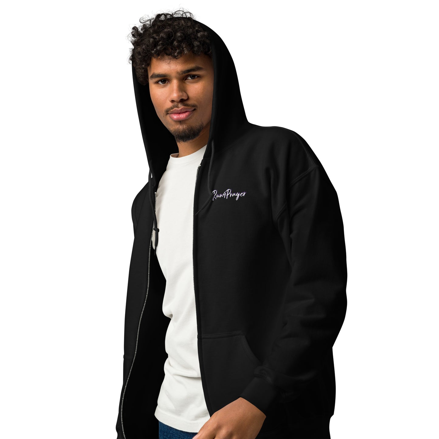 Run4Prayer Unisex heavy blend zip hoodie