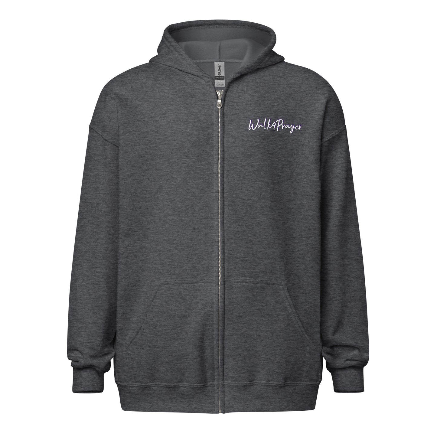 Walk4Prayer Unisex heavy blend zip hoodie