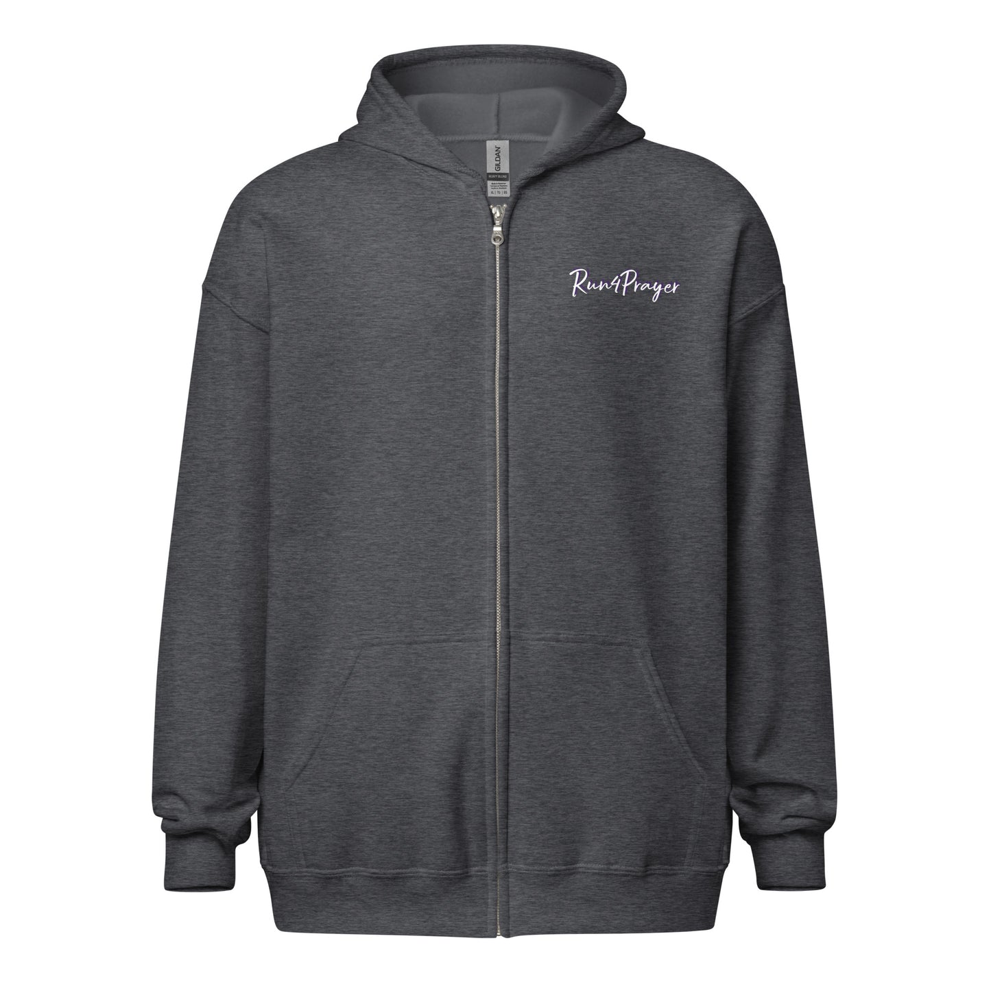 Run4Prayer Unisex heavy blend zip hoodie