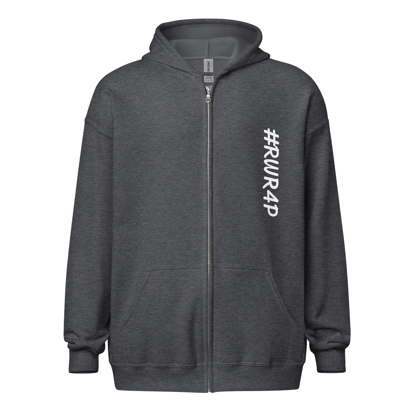 #RWR4P (RunWalkRide4Prayer) Unisex heavy blend zip hoodie